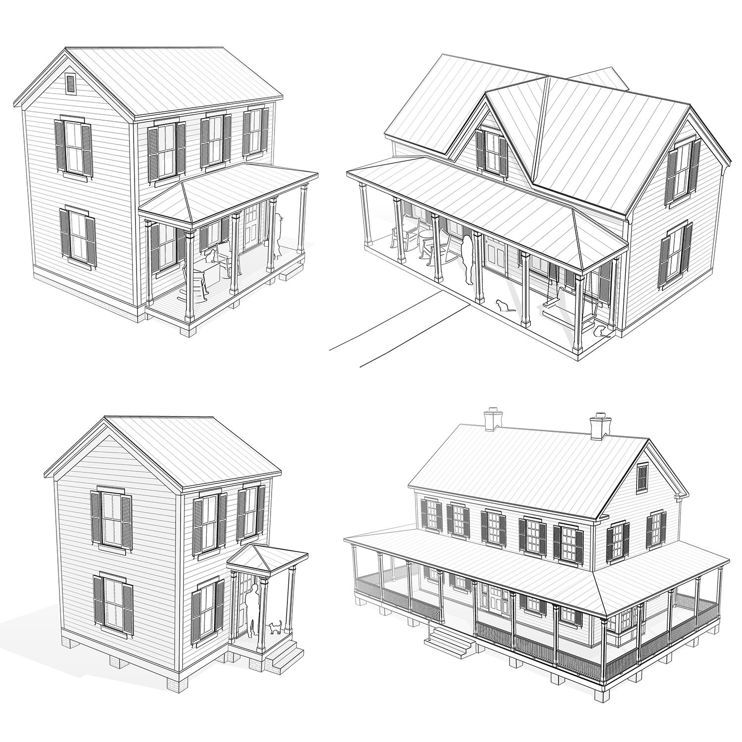 old fashioned farmhouse plans